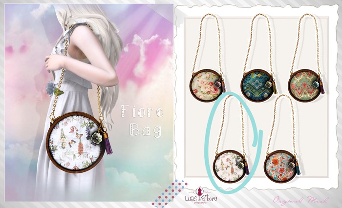 Luas Fiore Bag White