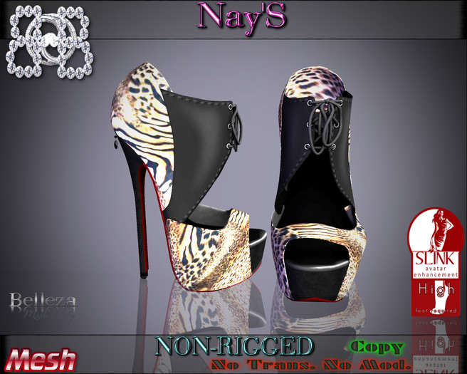 !!BHB!! (Sale) NAY'S FERREL HEELS (BELLEZA, SLink)