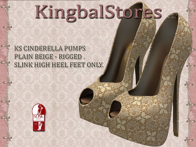 KS CINDERELLA COLLECTION PUMPS