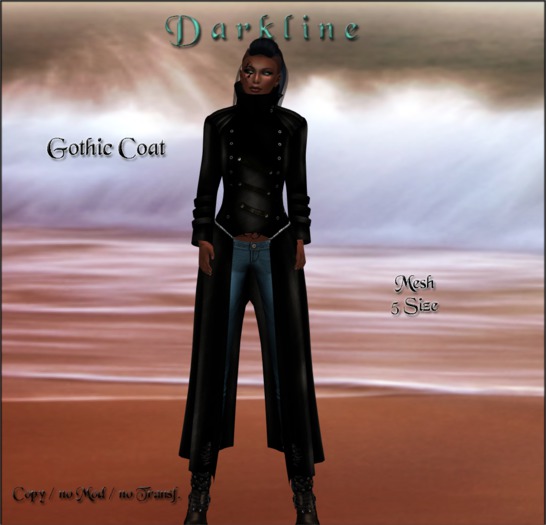 <==Darkline==> Gothic coat