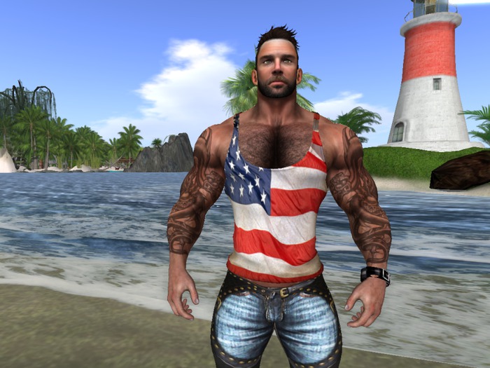 B&M Wrinkled Flag Tank - aesthetic and large avatars
