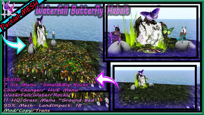 ~Jas~ Waterfall Butterfly Habait :BOX: