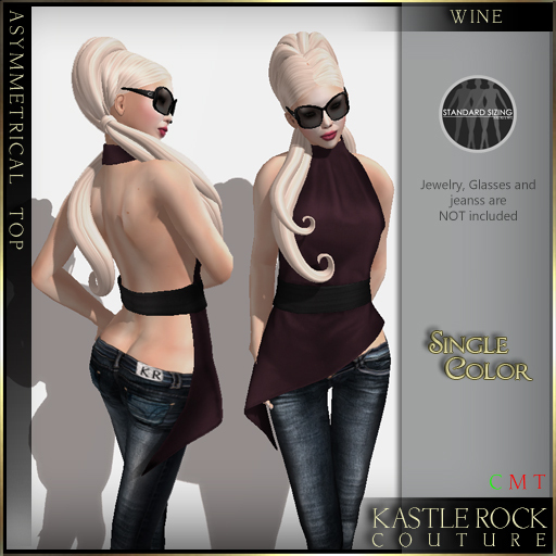 :KR: Asymmetrical Top - Wine