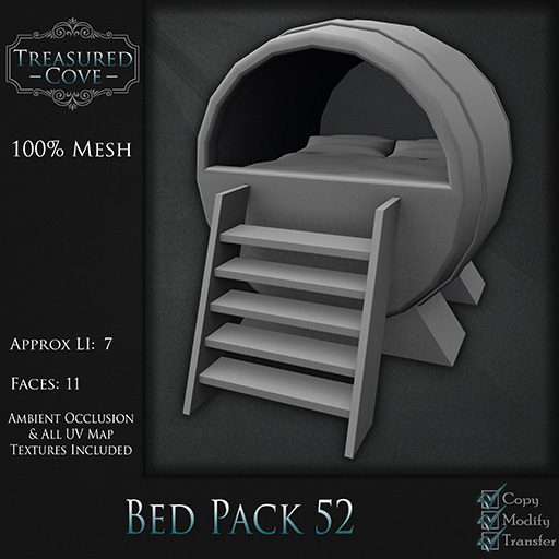 -TC- Bed Pack 52 Mesh