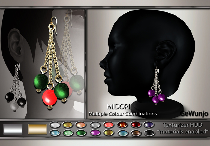 GeWunjo : MIDORI earrings