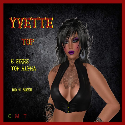 [FD] Yvette Top Black