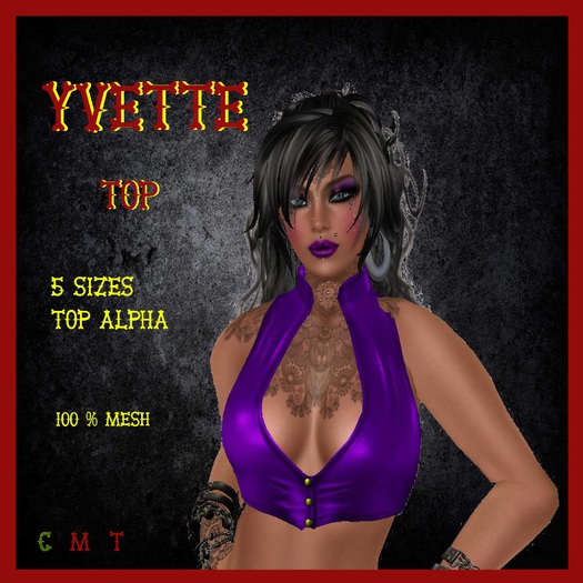 [FD] Yvette Top Purple