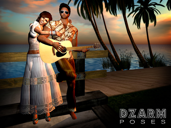 **DZARM Poses** /LOVE SONG/