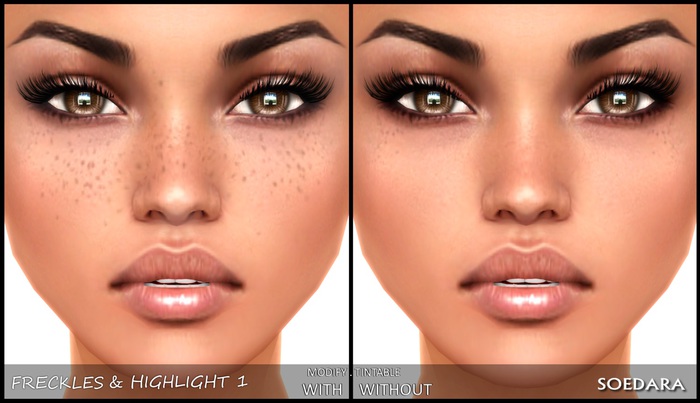 ~Soedara~ Freckles & Highlight 1