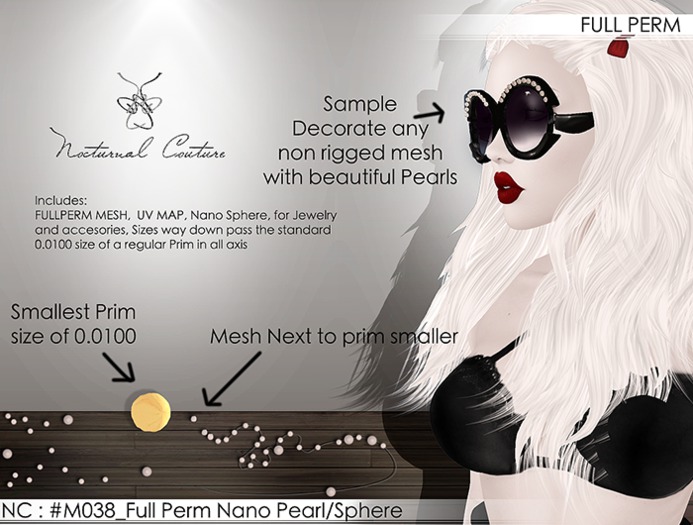 NC : #M037_Full Perm Tassel V1