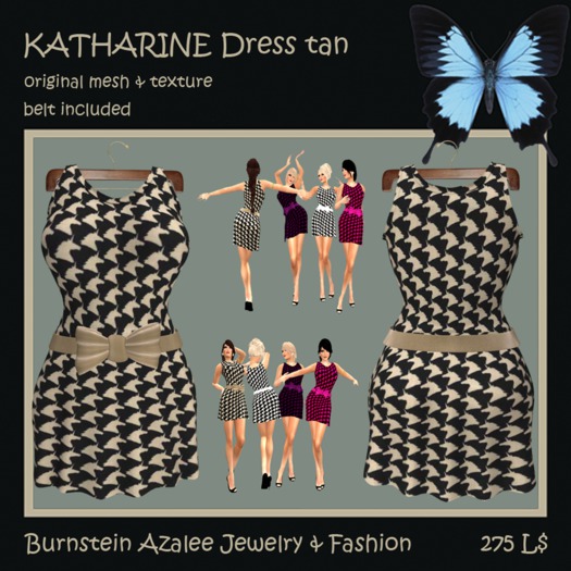 KATHARINE Dress [tan]
