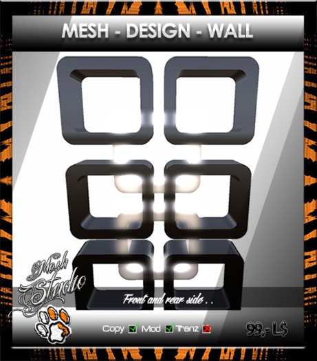 .:CT:. Mesh-DJ-Background-Wall-Boxed:.