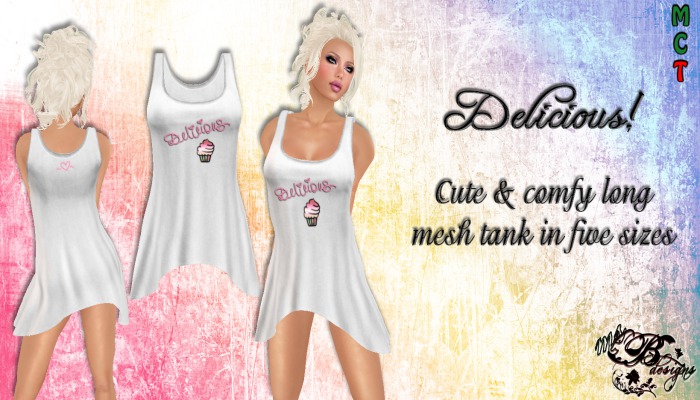 {Ms. B. Designs} Delicious Long Tank Boxed