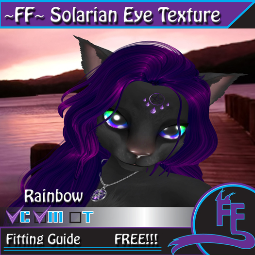 ~FF~ Solarian Eye Texture Rainbow