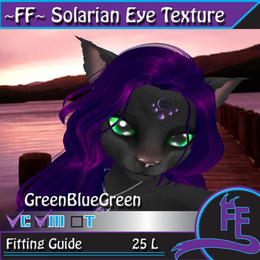 ~FF~ Solarian Eye Texture Rainbow