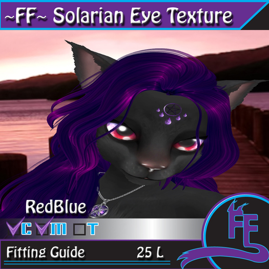 ~FF~ Solarian Eye Texture Rainbow