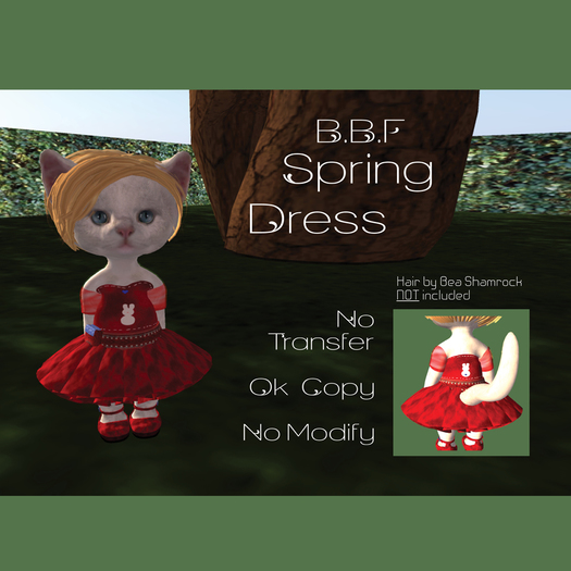Dinkie BBF outfit (red)[boxed]
