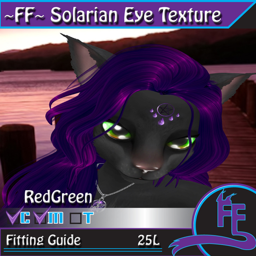 ~FF~ Solarian Eye Texture Rainbow