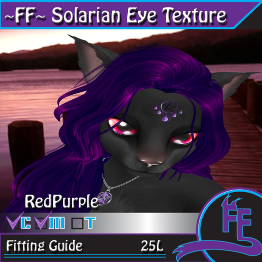 ~FF~ Solarian Eye Texture Rainbow