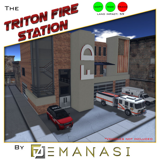 [DEM] Triton Fire Station [Boxed]