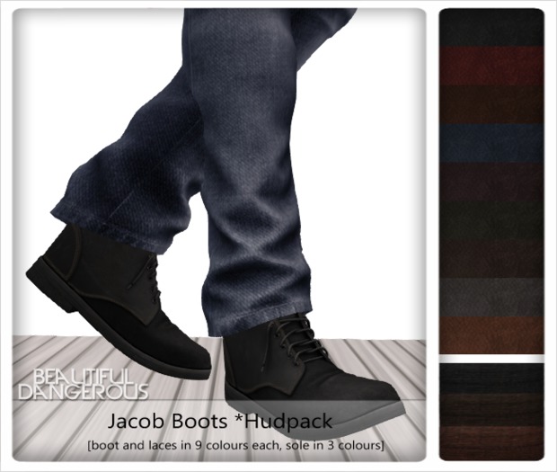 ! Beautiful Dangerous ! Jacob Boots [Hudpack]