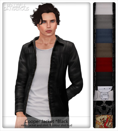 ! Beautiful Dangerous ! Cooper Jacket [Black]