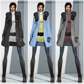 Entice - Take Me Home Coat - Plaid2