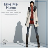 Entice - Take Me Home Coat - Plaid2