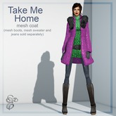Entice - Take Me Home Coat - Plaid2