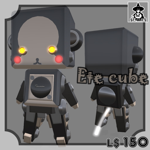 SENRIES -Tiny Avatar- "Ete Cube" Kuro
