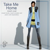 Entice - Take Me Home Coat - Plaid2