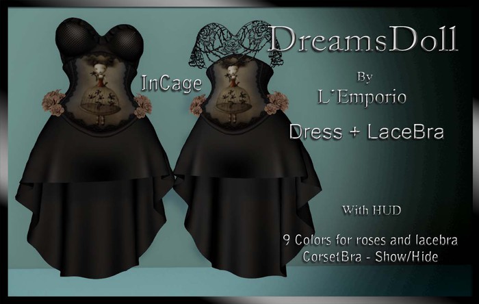 L'Emporio-::*Dreams Doll*:: -InCage- Dress