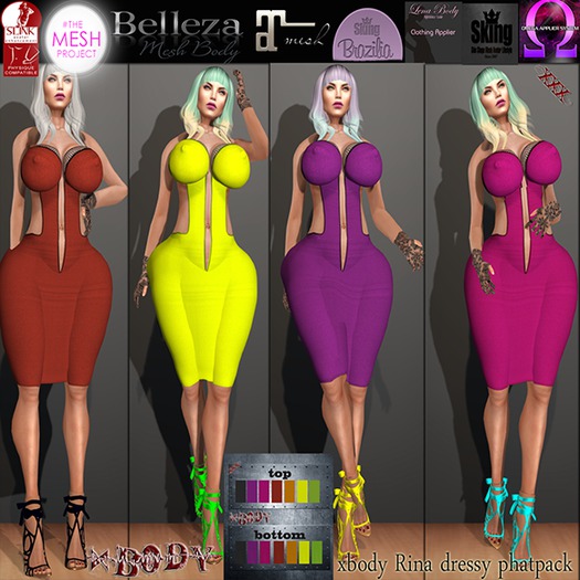 xbody Rina dressy phatpack