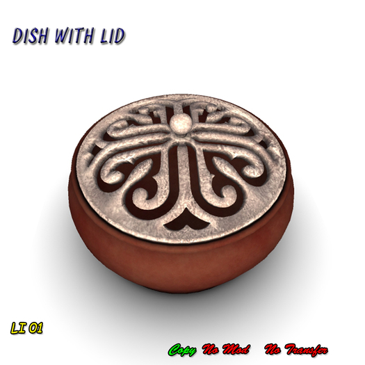 DISH WITH LID BOX