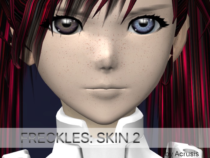 Rikugou Skin 2 Freckles Mod - Lightly Sunkissed