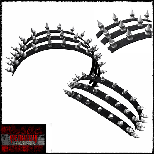 +Werewolf Design+ Tripple Punky Hairband
