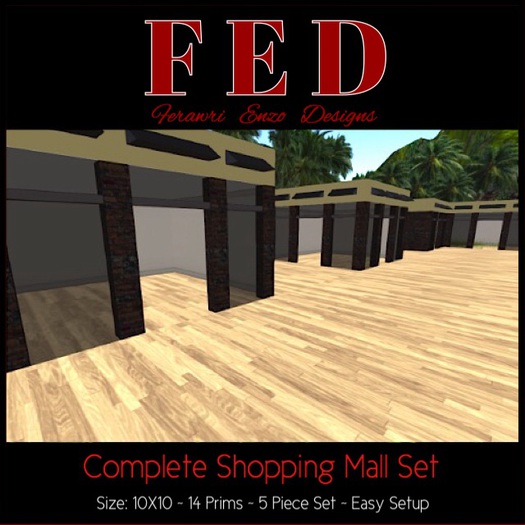 [FED] - Complete Shopping Mall Set