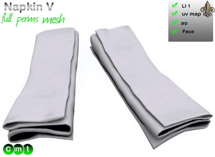 -----LS Inc. Full Perms Napkin V ----- 