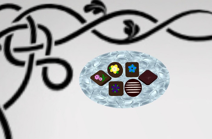 Choc Petite Fours - Lg