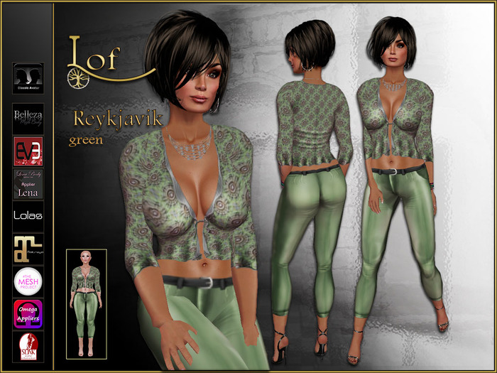 ! - Lof - Outfit - Reykjavik - Green