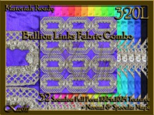Bullion Links Fabric Combo Seamless Textures Materials Ready Full Perms 1024x1024
