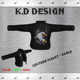 K.D - Design-Leather Jacket Eagle BOX