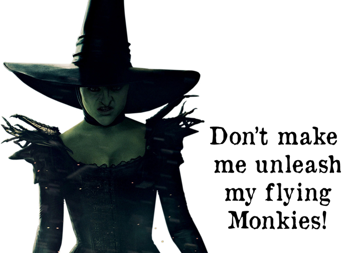 *Daemotie Decal* Flying Monkies