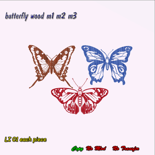 BUTTERFLY WOOD BOX