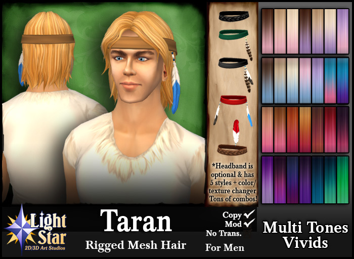 *LightStar-Hair-Taran-Vivid Colors