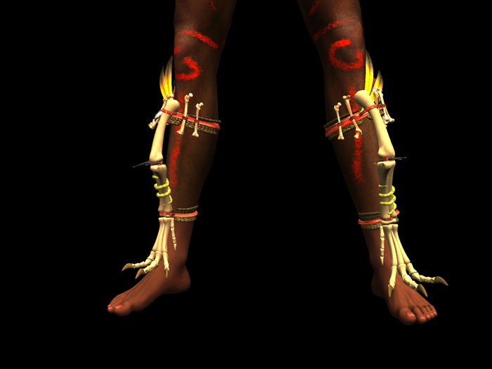 Cuff ankle Dino Bone Leg