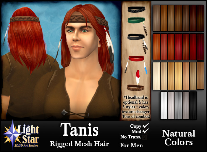 *LightStar-Hair-Tanis-Natural Colors