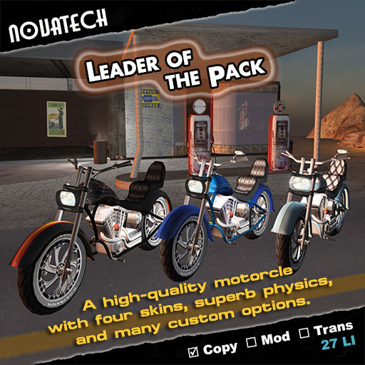 Leader of the Pack Motorcycle