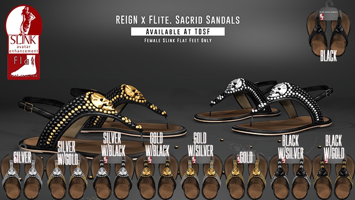 REIGN.- SACRID SANDALS DEMO