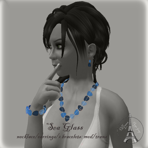 *DelEmma* Seaglass Set: atlantic